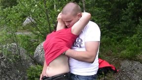 Finnish Woman Seduces Three Younger Guys