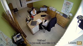 Loan4k. agent cant stand against in front of marvelous teenager body