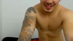 Muscle Man Dances to Music in Underwear