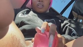 Nothing is better than enjoying the weather and playing with my pussy.