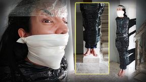 The Levitating Mummy – Mummified Maria Suspended, Gagged, W, and Left Hanging