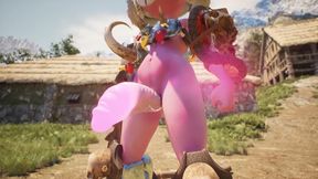 Gobbo Treaty - Goblin Slave Punished With Shamans Futanari Cock