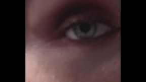 A girl is messing with a macro camera