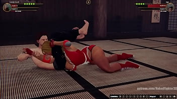 Candy Crush VS Gigi (Naked Fighter 3D)