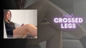 Leg Cross & Thighs: Elegant and mesmerizing close-up