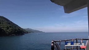 PORNOVATAS - Mature German fucking Mexican brunette with big tits