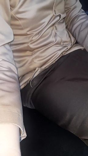 Captivating moment from &quot;Crossdressing Masturbating Wearing Woman Shiny School Uniform Seragam Pramuka&quot;