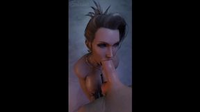 Blue Eyed Skank Sucks Chunky Dong and Gets Ass Fucked