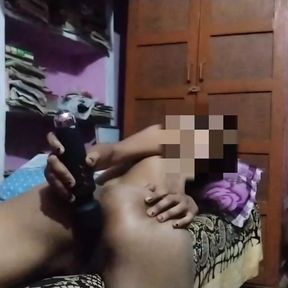 My first video with dildo homemade meri pehli chudai video