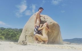 Hiding in the Beach in Rio De Janeiro