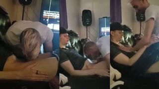 Dante Gaye's thick sausage gets blown dry while I watch, swallowing every drop