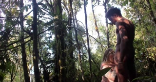 PAWG &amp; 11 INCH BBC SUCKIN' 'N' FUCKIN' IN THE WOODS with @elKonguito