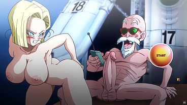 Kame Paradise 2 - Let's Play without comment [PornPlay Hentai game Parody] Ep.6 I creampie android 18 tight pussy