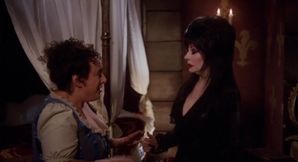 Blonde MILF Elvira's Haunted Hills (2002) - Uncensored with big tits and blowjob