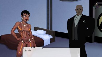 gamer girl lets destroy while Teen Titans watches