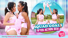TGIRLS PORN - Squad Goals - After Action Sex!
