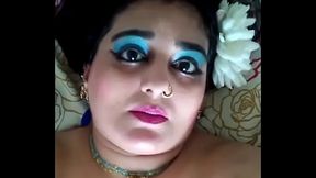 Desi naval piercing boobs big new makeup  fat tummy