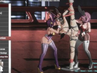 ALL BUNNY GAL SADOMASOCHISM SEX SCENE - PURE ONYX