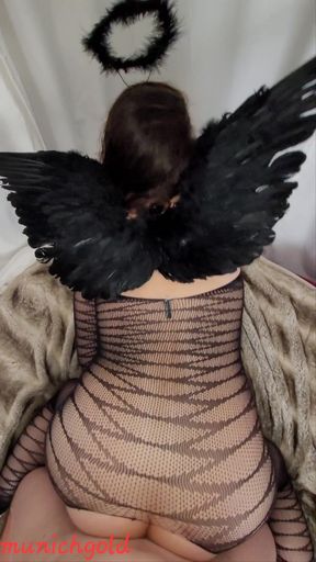 Munichgold Wet Long Labia Angel Gets Fucked From Behind