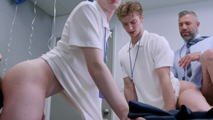 Twink Trade: Jiggling Jocks Jack Off for Joy