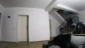 A Lot of Cum on My Down Jackets While Wearing Long Boots and Sexy Clothes 212