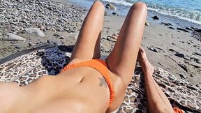 Strangers get off on the shore, then suck&#x1F61C; dick&#x1F32D; wildly