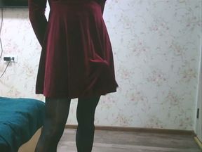 shaking my cock in front of the camera