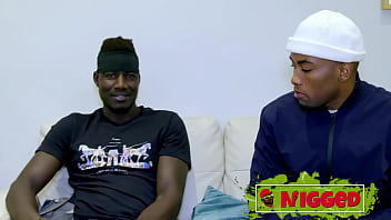 A beautiful young woman goes on a blind date, enters a dark room, and fucks two black guys. Inna Black&#039_s interracial threesome in Nigged