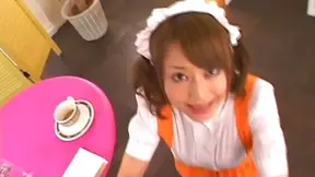 Akiho Yoshizawa Lovely gal in costume has hard sex 6