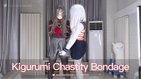 KMM-Pro-10 - Kigurumi Bondage Chastity