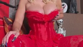 Red Devil Temptress Dominatrix Dungeon Fuck