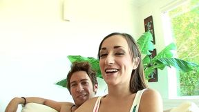 victoria rae black gives brando marlin facial cumshot