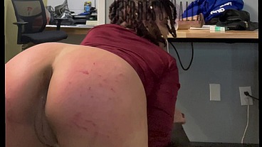 Extreme Impact Slut spanked and stuffed