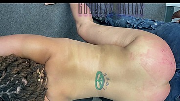 Extreme Impact Slut spanked and stuffed