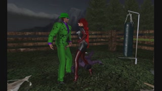 Superheroine Fight Scene