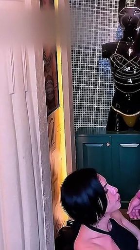 Beautiful Asian Transgender Big Cock Gets Fucked by Straight Guy Ass