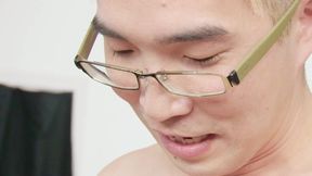 Asian student shows her the way