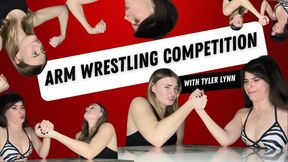 HD Ziva Fey - Arm Wrestling Competition With Tyler Lynn