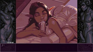 Petite Elf Takes Big Cock. Female voice