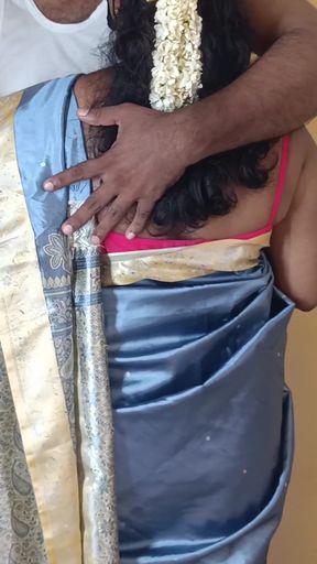 Must-see moment from &quot;Housewife and maid threesome in living room&quot;