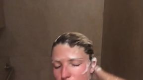 Pussy shaving solo