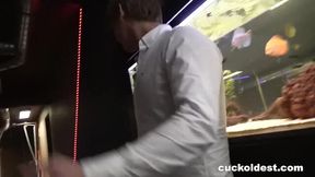 Threesome sex with brilliant gill from Cuckoldest