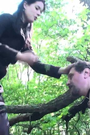 Slapping in the forest