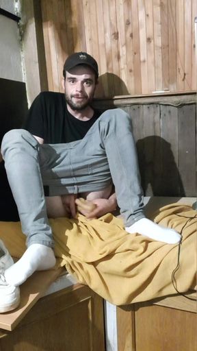 White Socks Masturbation Compilation