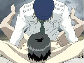 Taxi driver punishing teen anime actions