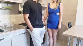 Husband Catches Slutty Wife Fucking His Friend, THE FIRST DP FOR DESIRE