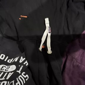 Cum on black Superdry Hoodie