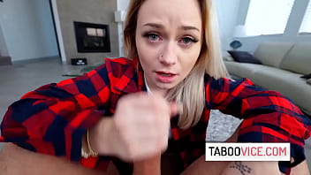 Filling my teen stepdaughter&#039_s pussy with hot cum - Rylee Blake
