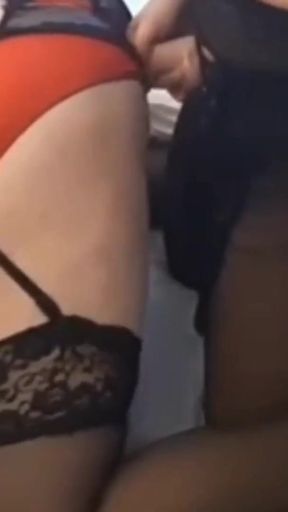 Emotional moment from &quot;I fuck her ass like never before, I dilate her little anal pussy, sissy slut&quot;
