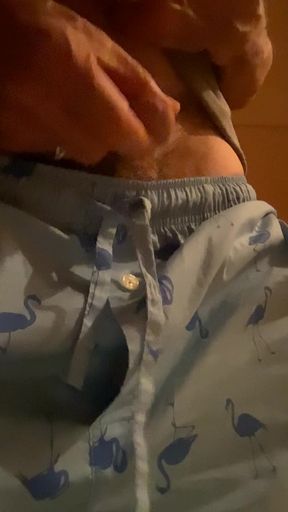 Early morning wank